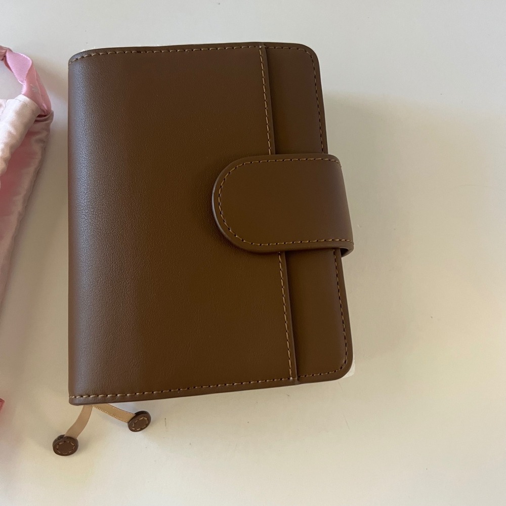 Aura Estelle Airy Planner Cover Passport Toffee Toffee New